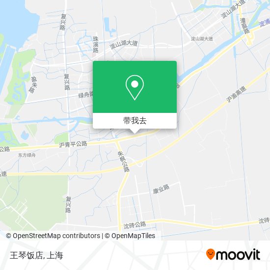 王琴饭店地图