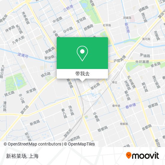 新裕菜场地图