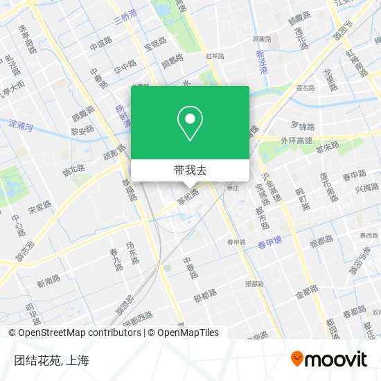 团结花苑地图