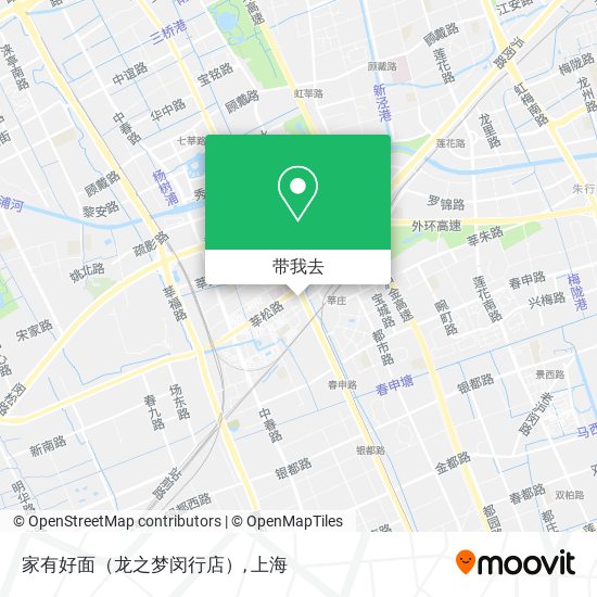 家有好面（龙之梦闵行店）地图