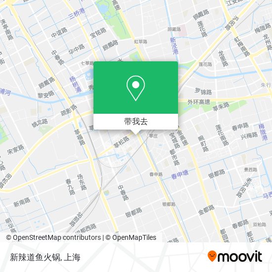 新辣道鱼火锅地图