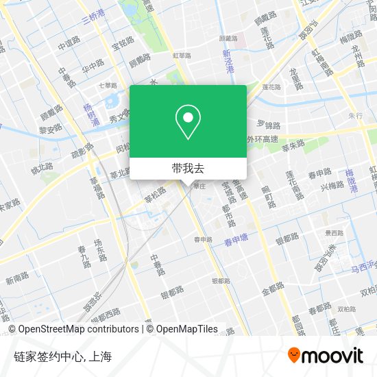 链家签约中心地图