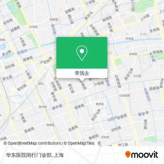 华东医院闵行门诊部地图