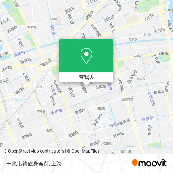 一兆韦德健身会所地图