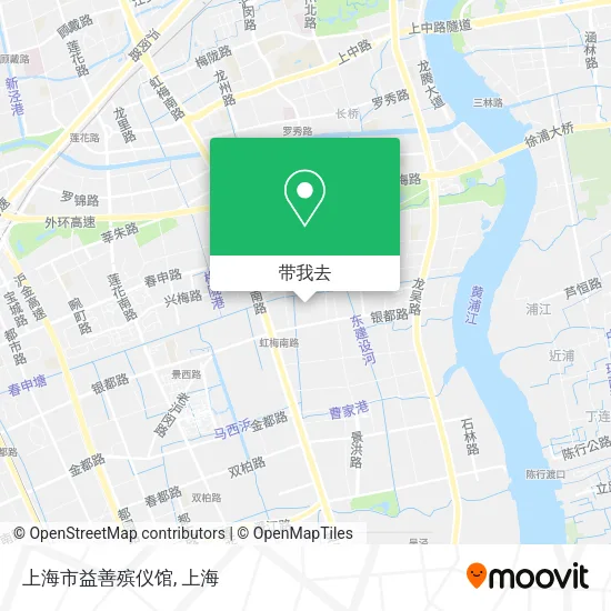上海市益善殡仪馆地图