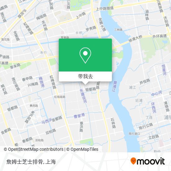 詹姆士芝士排骨地图