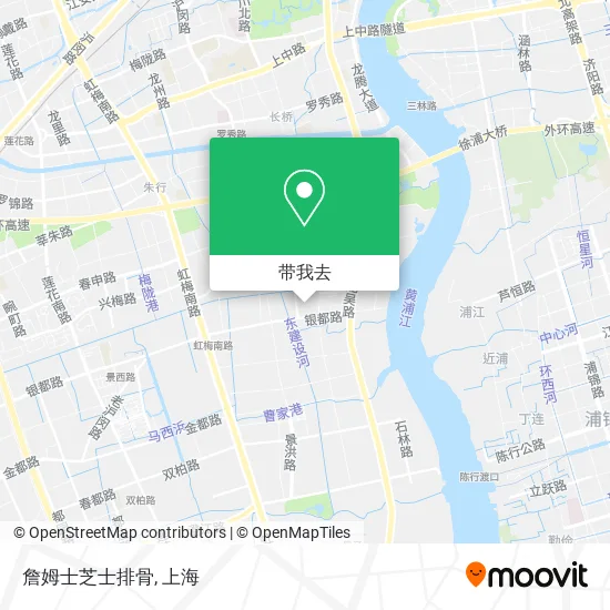 詹姆士芝士排骨地图