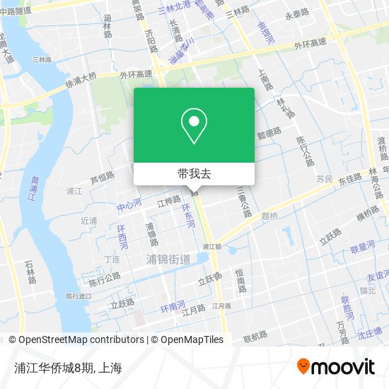 浦江华侨城8期地图