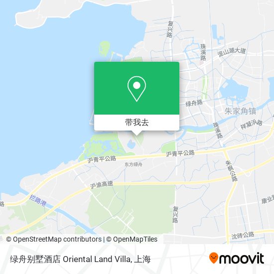 绿舟别墅酒店 Oriental Land Villa地图