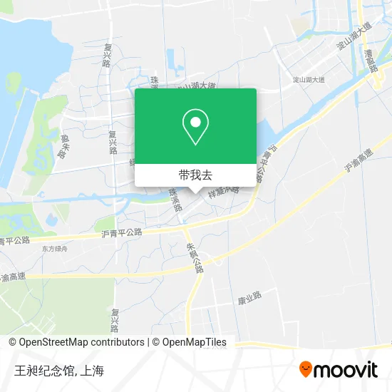 王昶纪念馆地图