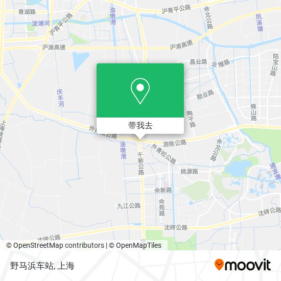 野马浜车站地图