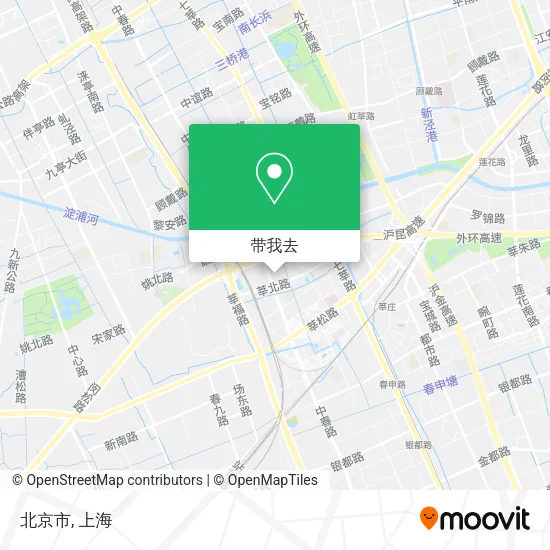 北京市地图