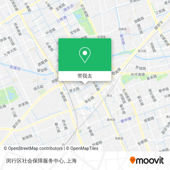 闵行区社会保障服务中心地图
