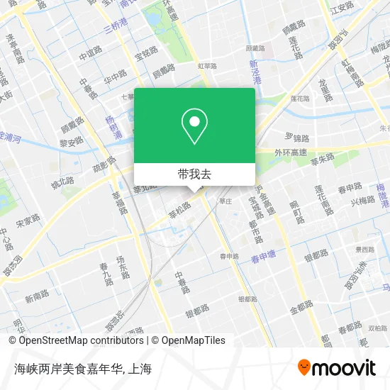 海峡两岸美食嘉年华地图