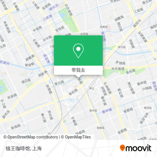 猫王咖啡馆地图
