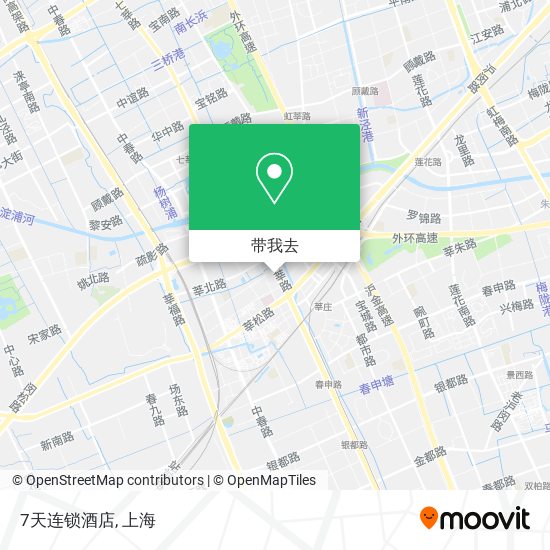 7天连锁酒店地图