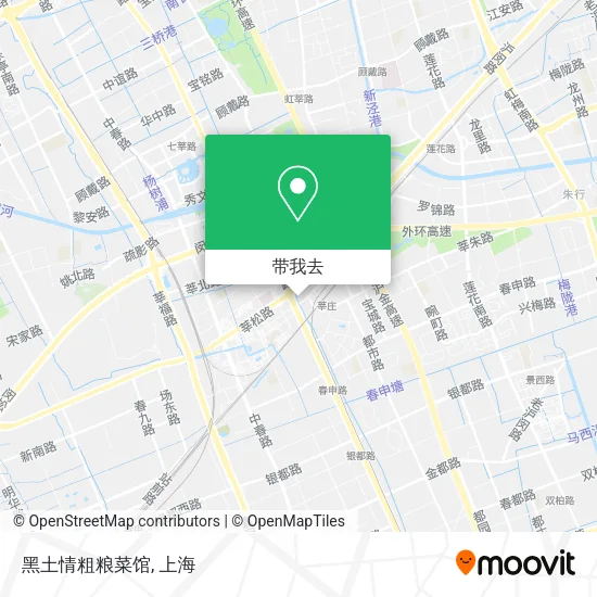 黑土情粗粮菜馆地图