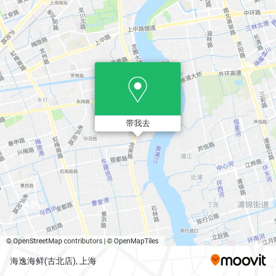 海逸海鲜(古北店)地图