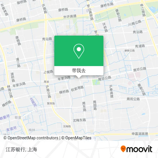 江苏银行地图