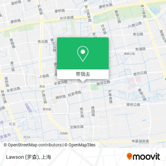 Lawson (罗森)地图