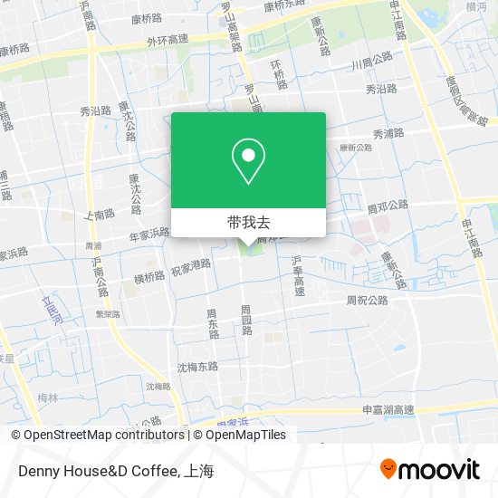 Denny House&D Coffee地图
