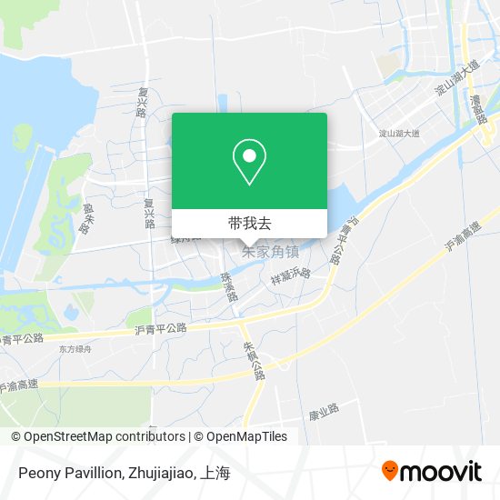Peony Pavillion, Zhujiajiao地图