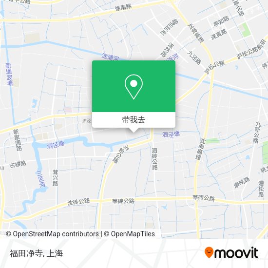 福田净寺地图