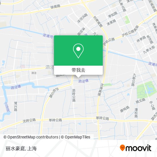 丽水豪庭地图