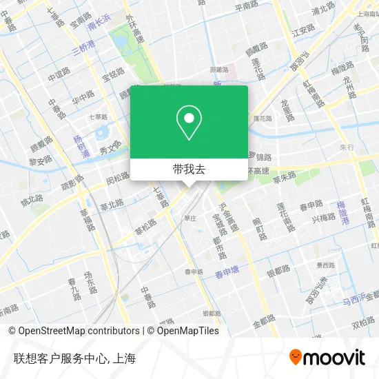 联想客户服务中心地图