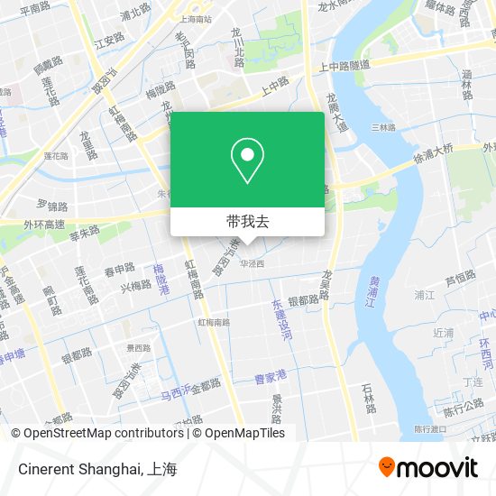 Cinerent Shanghai地图
