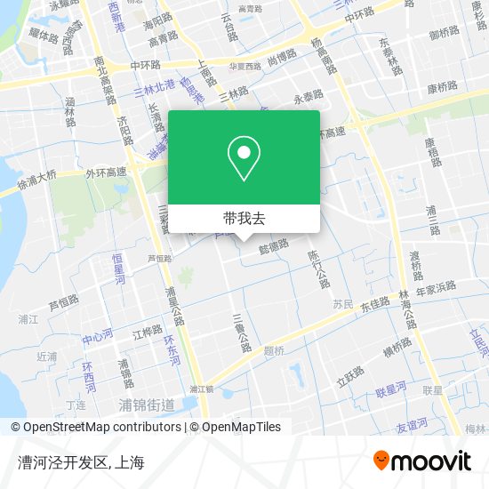 漕河泾开发区地图