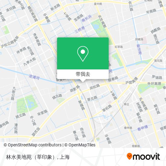 林水美地苑（莘印象）地图