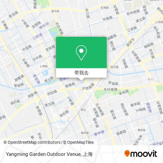 Yangming Garden Outdoor Venue地图