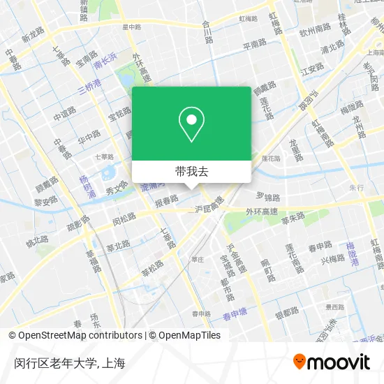 闵行区老年大学地图