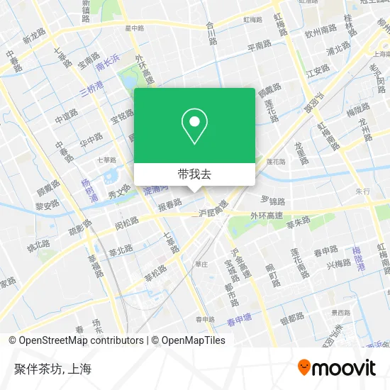 聚伴茶坊地图