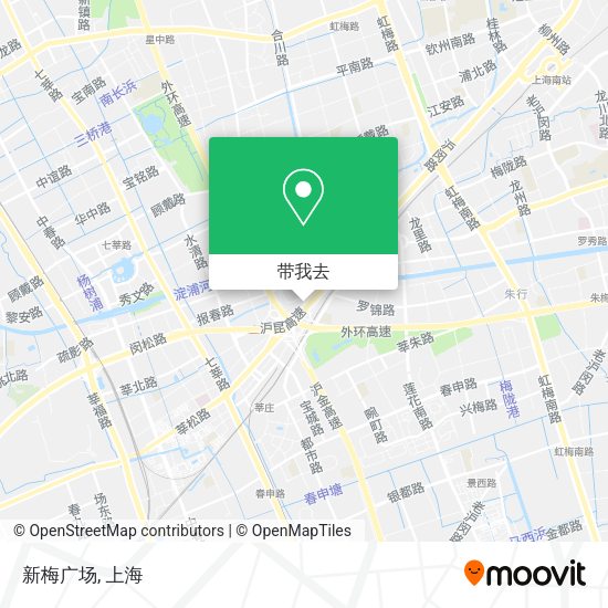 新梅广场地图