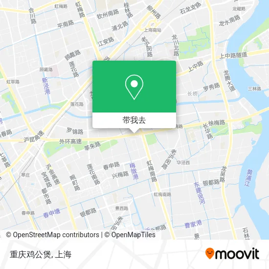 重庆鸡公煲地图