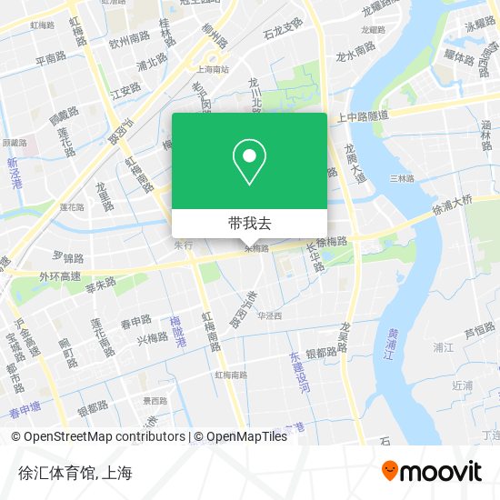 徐汇体育馆地图