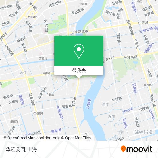 华泾公园地图