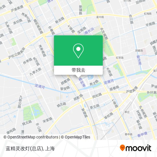 蓝精灵改灯(总店)地图