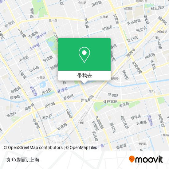 丸龟制面地图