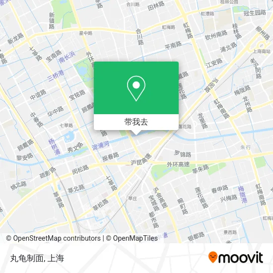 丸龟制面地图
