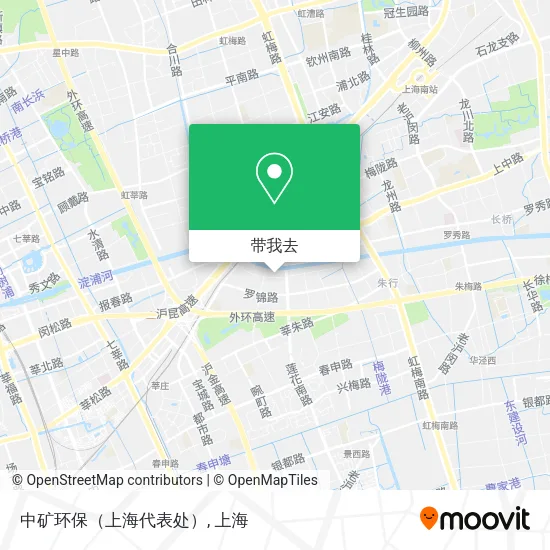 中矿环保（上海代表处）地图