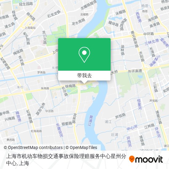 上海市机动车物损交通事故保险理赔服务中心星州分中心地图