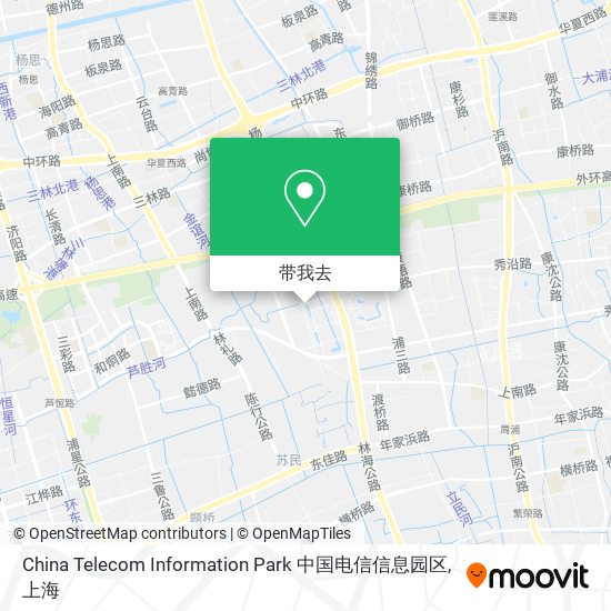 China Telecom Information Park 中国电信信息园区地图