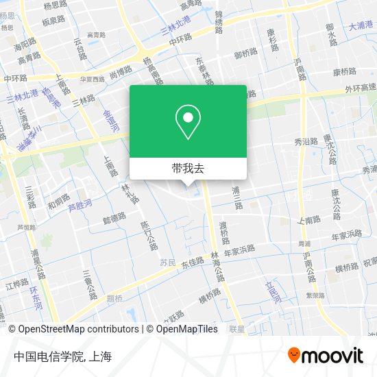 中国电信学院地图