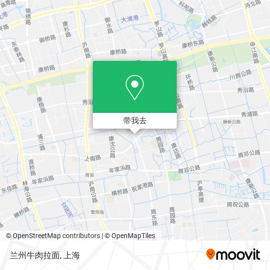 兰州牛肉拉面地图