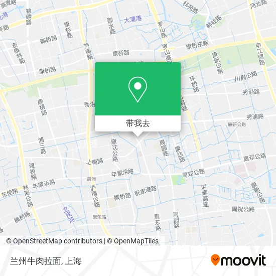 兰州牛肉拉面地图