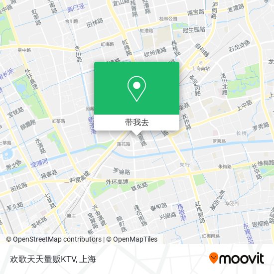 欢歌天天量贩KTV地图