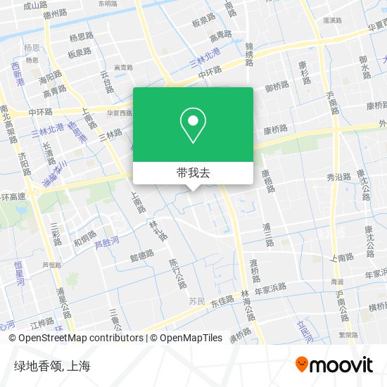绿地香颂地图